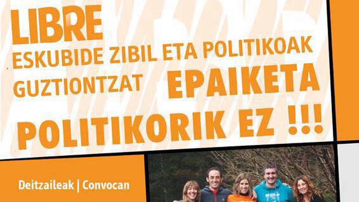 Erika Bilbaoren epaiketaren kontrako kontzentrazioa