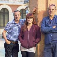 Mikel Martinez, Maria Arriaga eta Patxo Telleria ("Ez dok hiru!" antzezlana): "Euskaldunak izateaz harrituko eta harrotuko dira ikusleak"