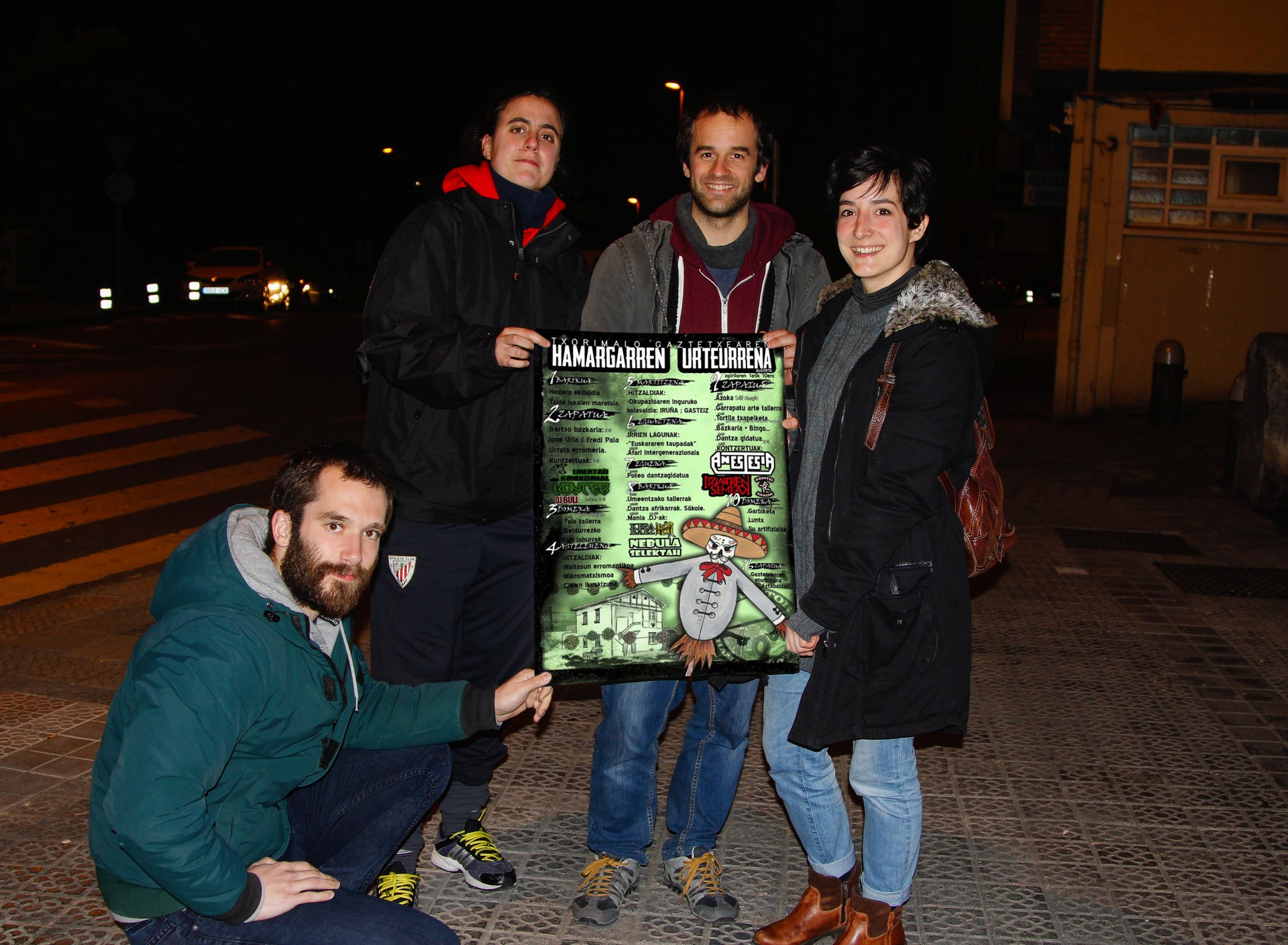 Badator Hamargarrena lantaldea: "Gaztetxea gure egiten saiatu behar dugu"
