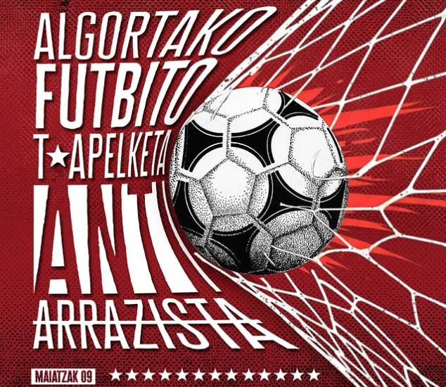 Ez Irentsi taldeak futbito txapelketa antiarrazista antolatuko du Algortan maiatzaren 9an