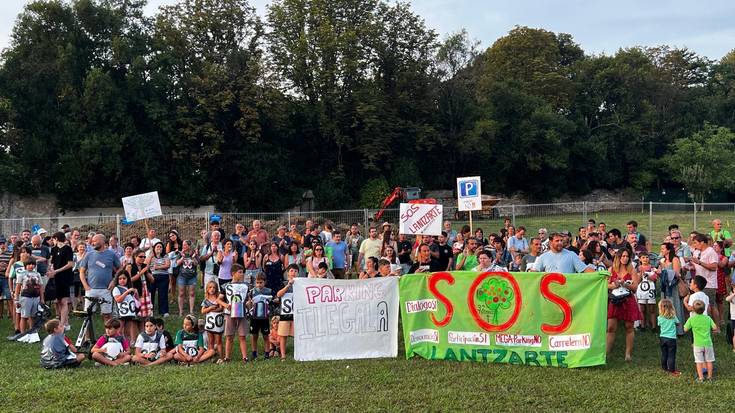 Lantzarte Bizirikek auzitara eraman ditu Berangoko aparkaleku berriaren obrak