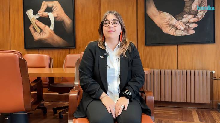 Guruzne Carrasson: "Oinarrizko zerbitzuetan inbertsio handia egin dugu"