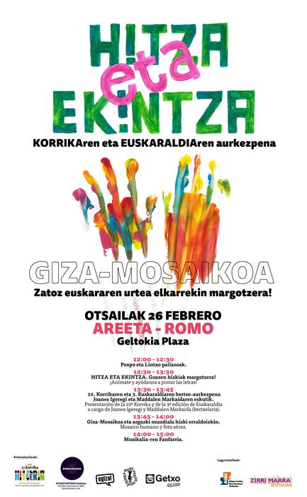 Zatoz euskararen urtea elkarrekin margotzera!