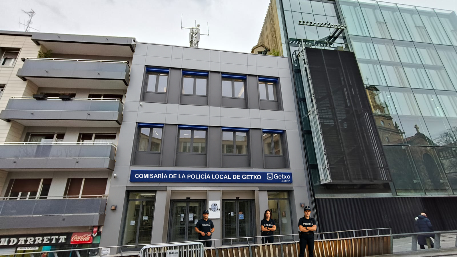Getxoko PPk San Nikolasen Udaltzaingoaren komisaria bat irekitzea proposatu du, delituak ugaritu direla argudiatuta