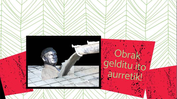 Obrak gelditzeko manifestazioa. Berango Lurraren Defentsan