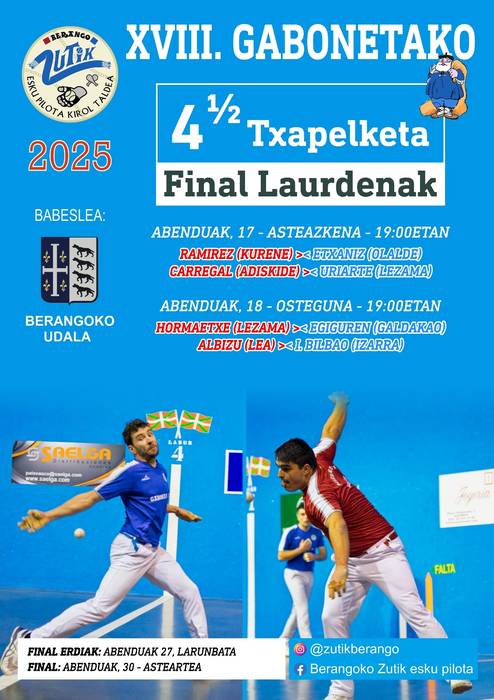 XVIII: Gabonetako Pilota Txapelketa