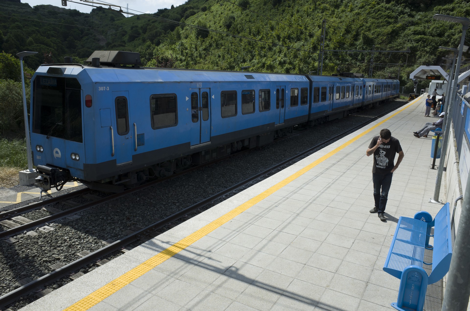 Lutxanako Euskotren trenen ordutegia aldatuko da bihar