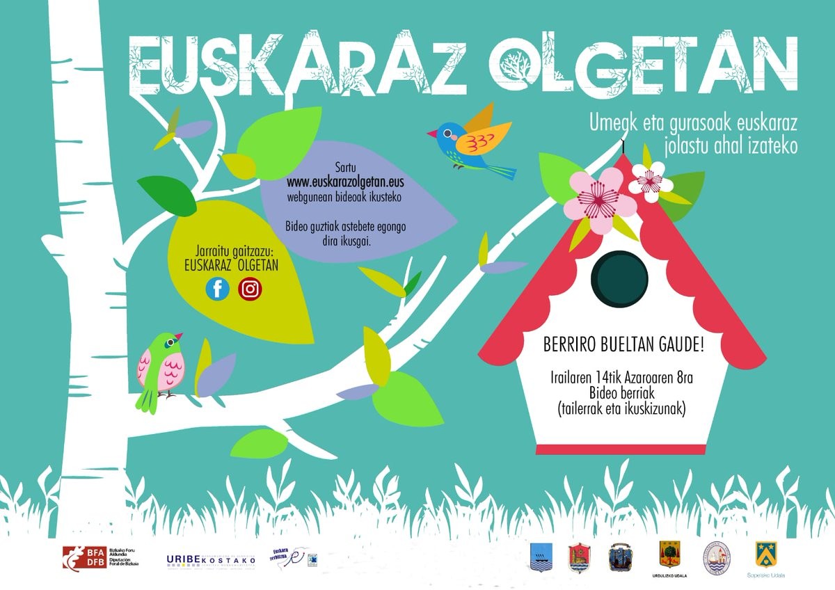 Bueltan da Euskaraz Olgetan egitasmoa!