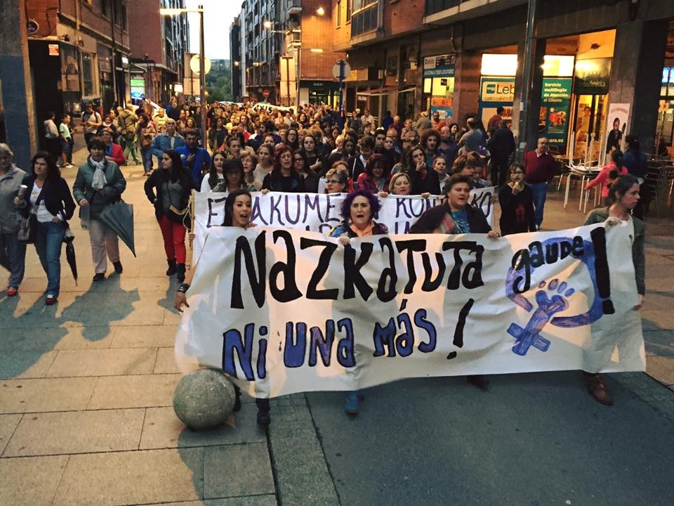 "Indarkeria matxista" gaitzetsi du Erandioko Udalbatzak, aho batez