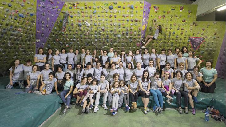 "Climbing girl-party", gero eta gazteago