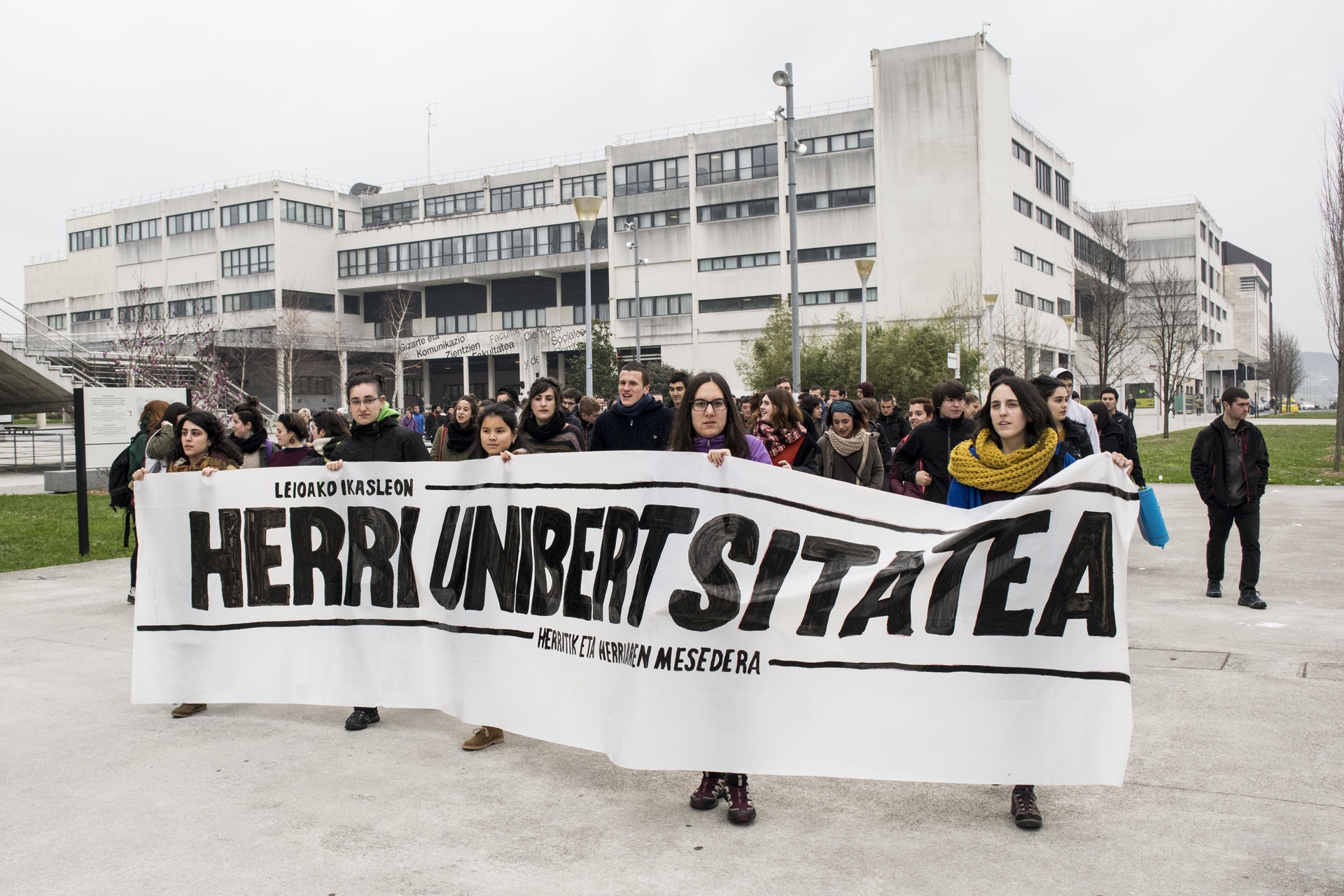 Leioako Herri Unibertsitateko egitaraua prest daukate