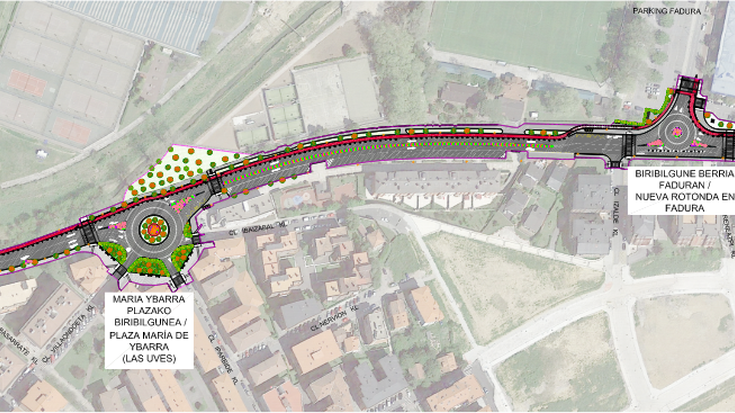 Algortako Makaletako etorbideko Fadura eta Salsidu arteko zatia birmoldatuko dute
