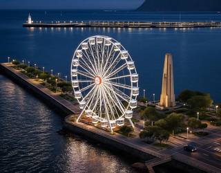 24 metroko noria bat jarriko dute Gabonetan Getxon, Bizkaiko handiena