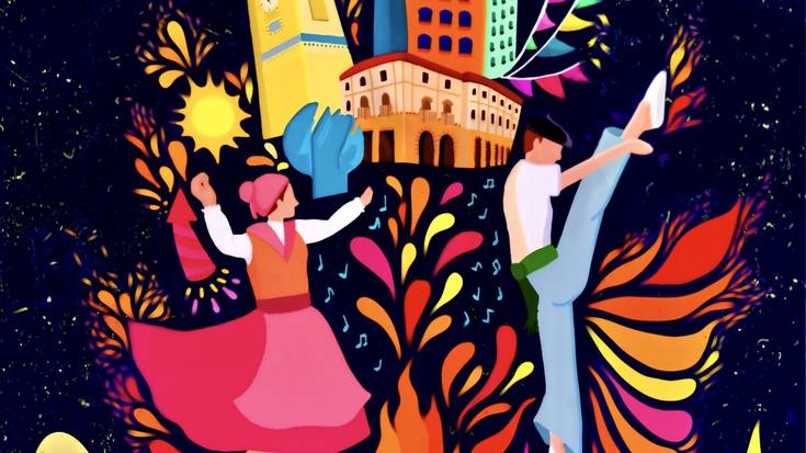"Koloretako sugarrak" izango da Leioako 2025eko San Juan jaietako kartel ofiziala