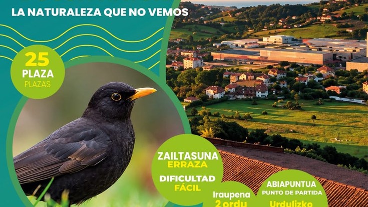 'Ikusten ez dugun natura' ezagutzeko ibilbidea antolatuko dute Urdulizen