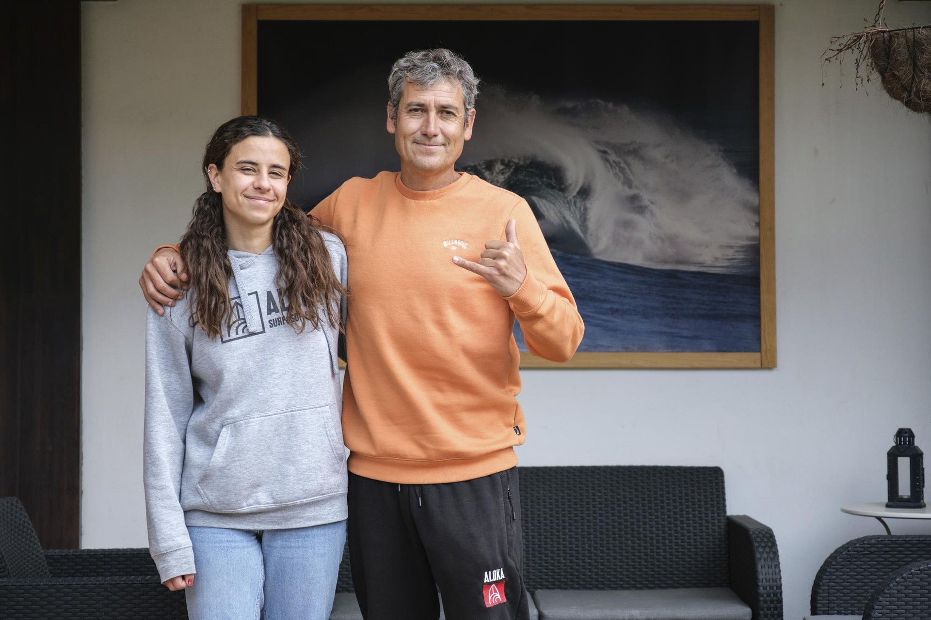 A. Mijangos eta I. Astobiza: "Gure ustez, edonork gozatu dezake surfaz"