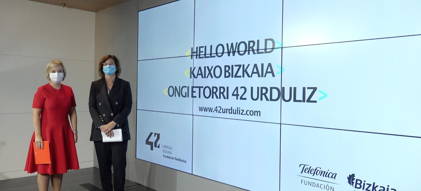 600 ikaslerentzako '42' programazio campus berritzailea irekiko dute Urduliz Dorrean 2021ean