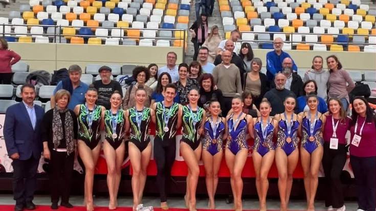 Sakonetak bi podium "historiko" eskuratu ditu gimnastika erritmikoko Espainiako Kopan