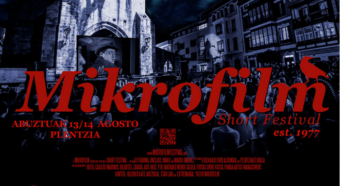 Mikrofilm Short Festivala, abuztuaren 13an eta 14an, Plentzian