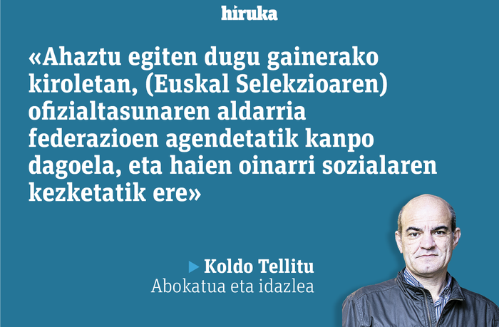 Selekzioa, kirol guztietan!