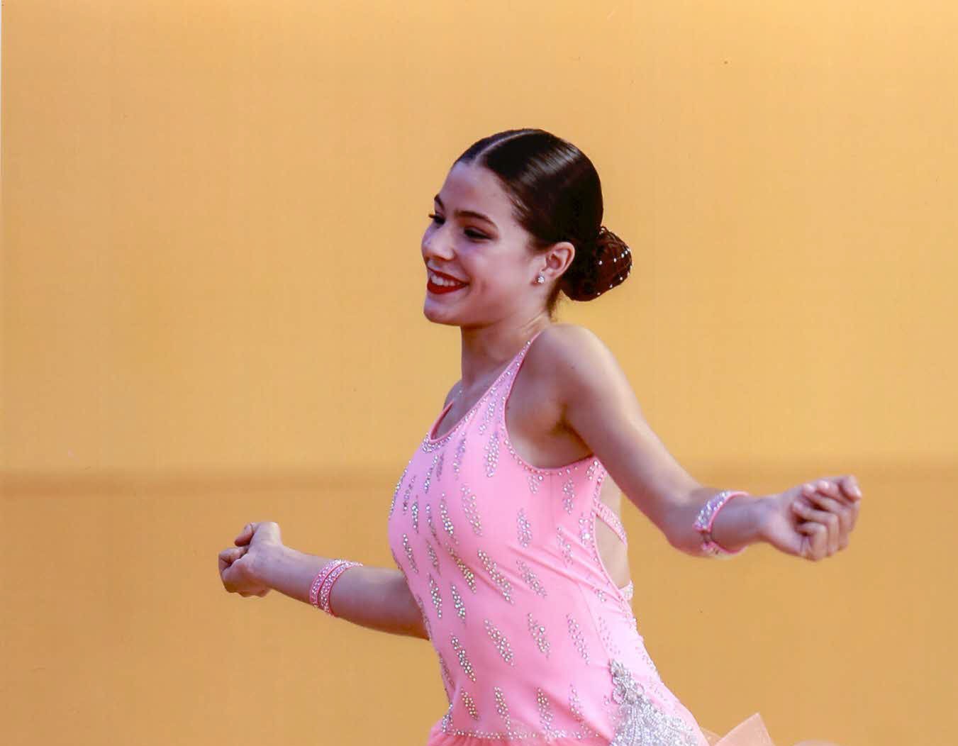 Naroa Ruiz Mongek zilarra eskuratu du Patinaje Artistikoko Espainiako Txapelketan
