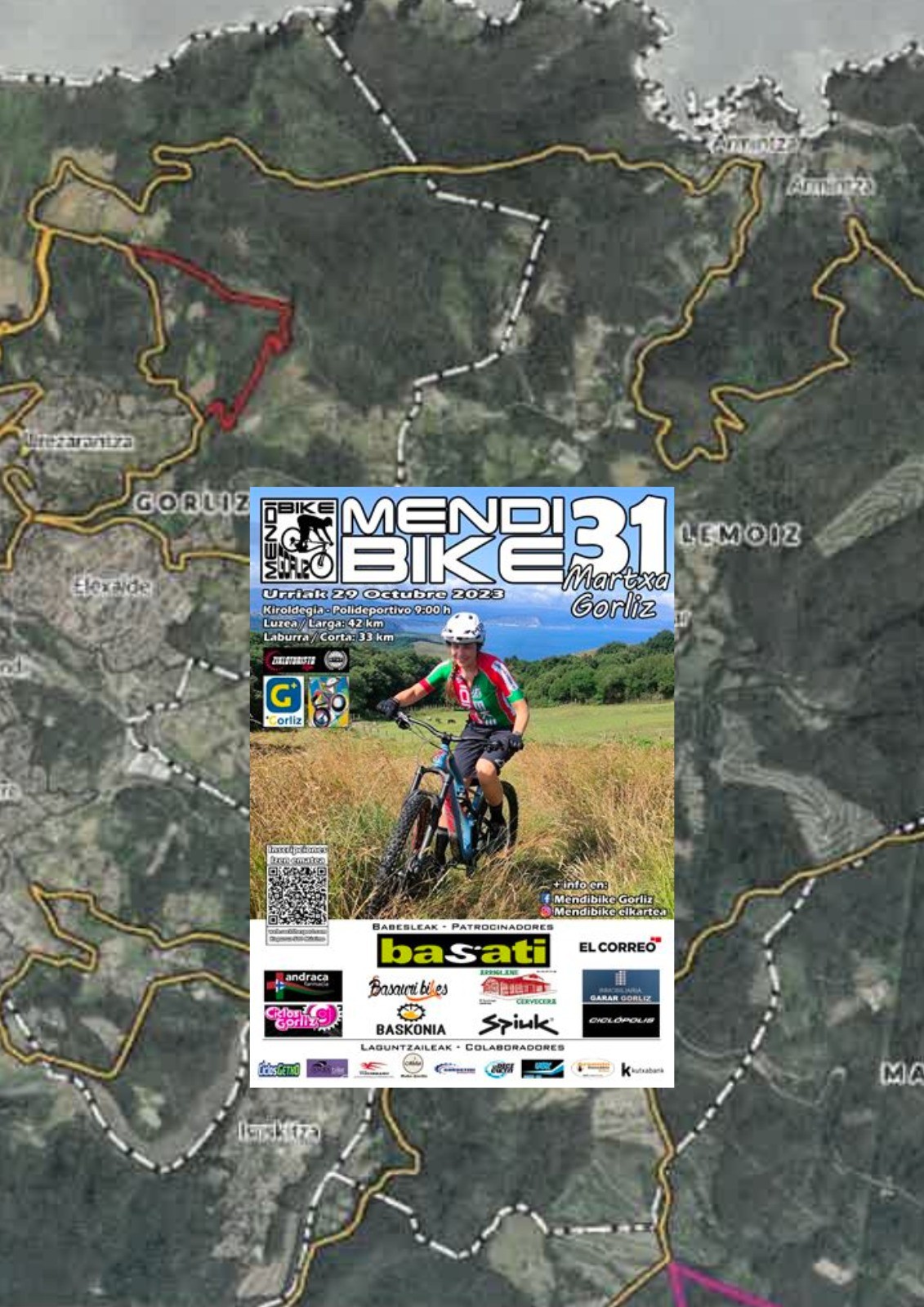 Domeka goizean MTB Mendibike Gorliz txirrindularitza probak ibilgailuen eta oinezkoen zirkulazioari eragingo dio Lemoizen