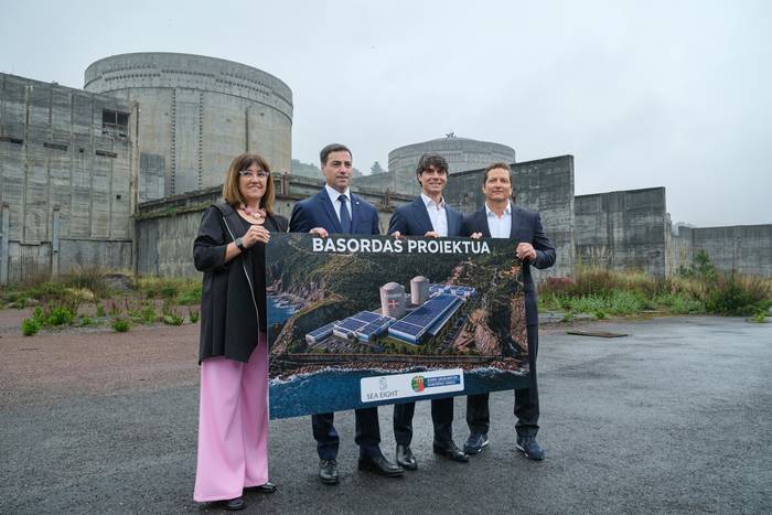 "Made in Euskadi" lenguaduak hazi gura dituzte Lemoizko zentral nuklear zaharrean
