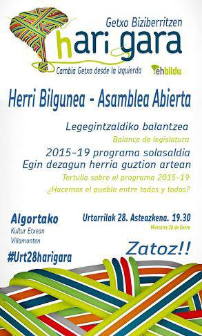 Getxoko EH Bilduren herri bilgunea