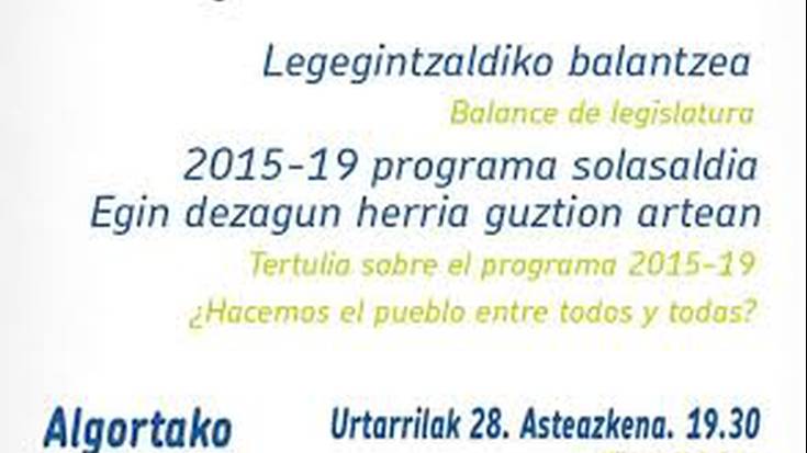 Getxoko EH Bilduren herri bilgunea