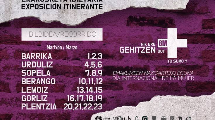 Erakusketa ibiltaria: "Nik ere gehitzen dut"