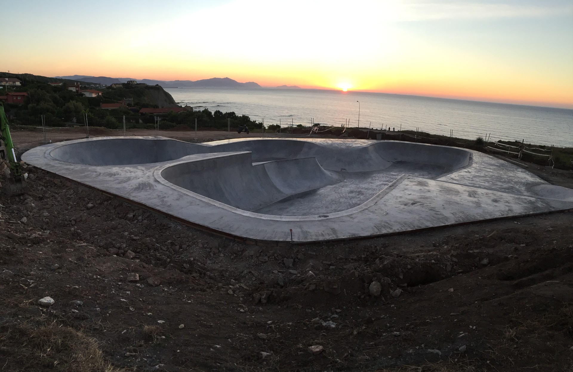 Domekara aldatu dute Sopelako skate-pistaren inaugurazioa