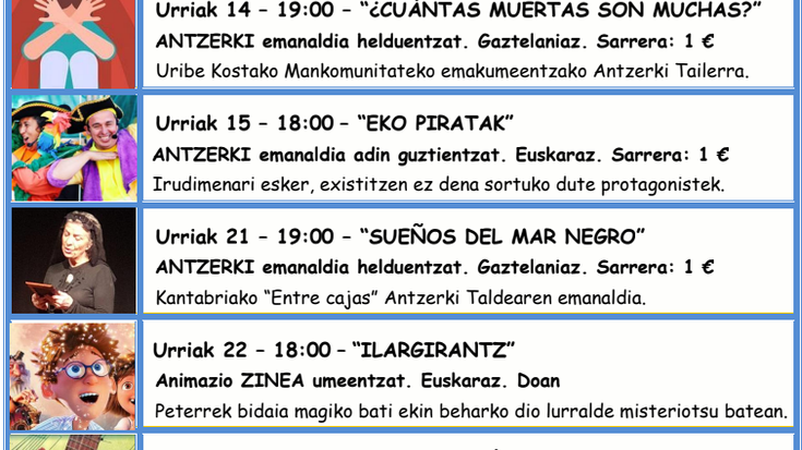 Antzerkia: "Loti ederra"