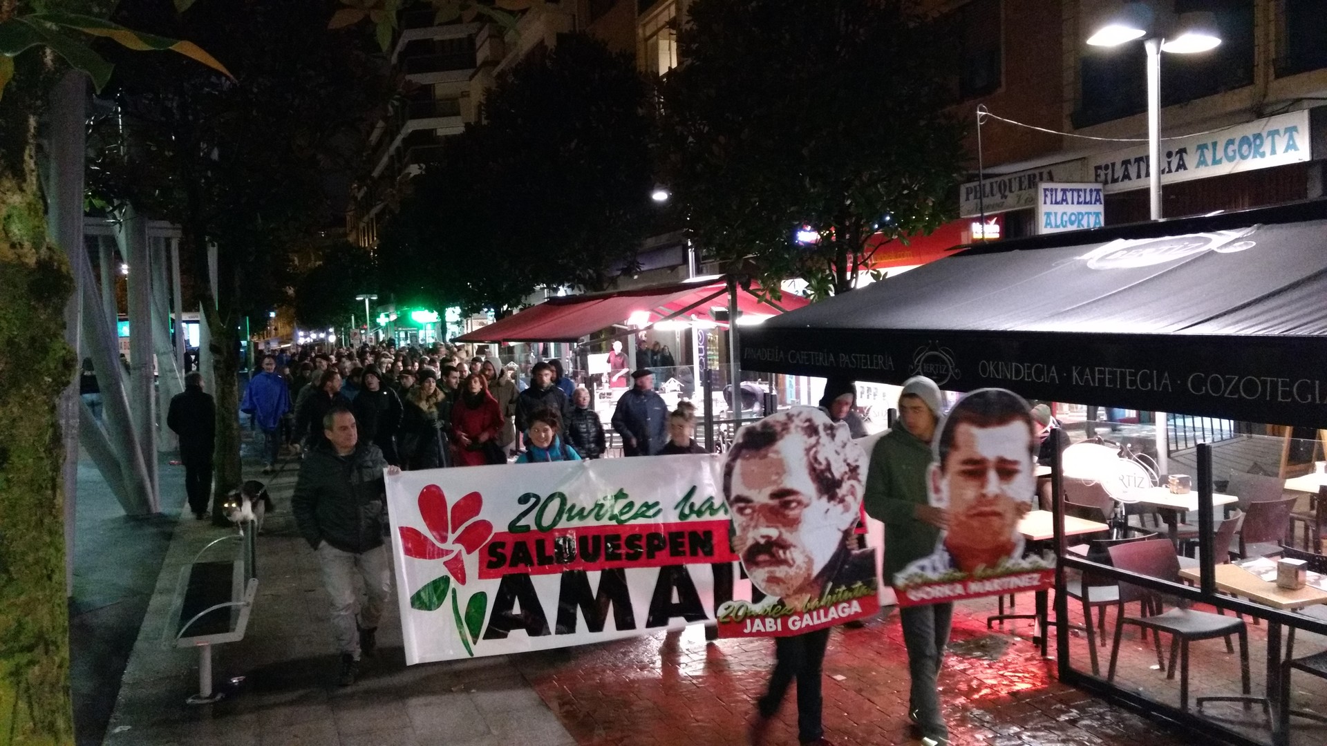 Ehunaka herritar, Javi eta Gorkaren askatasunaren alde