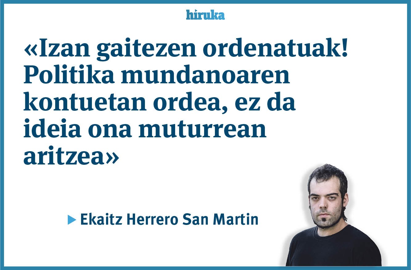 Izan gaitezen ordenatuak