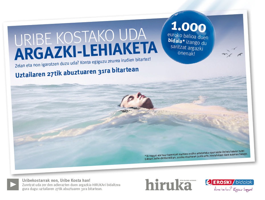 Uribe Kostako Uda argazki-lehiaketa, martxan!