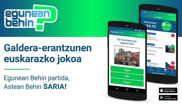 Irabazi hidroterapia-zirkuitu bat tokiko komunikabideen gaineko galderei zuzen erantzunez