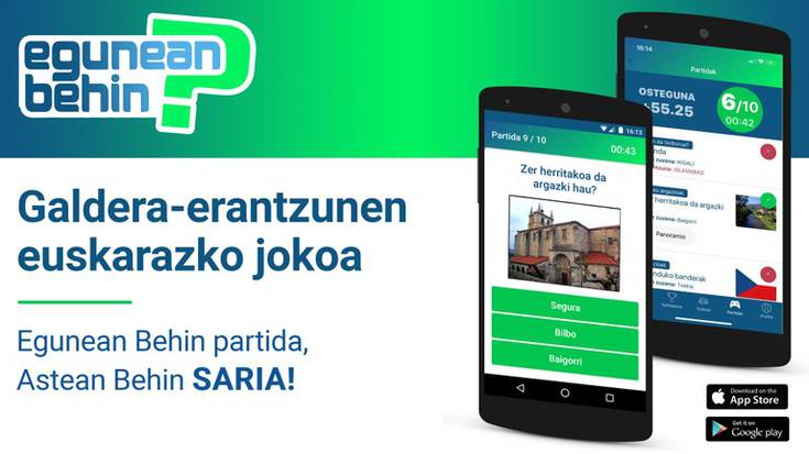 Irabazi hidroterapia-zirkuitu bat tokiko komunikabideen gaineko galderei zuzen erantzunez