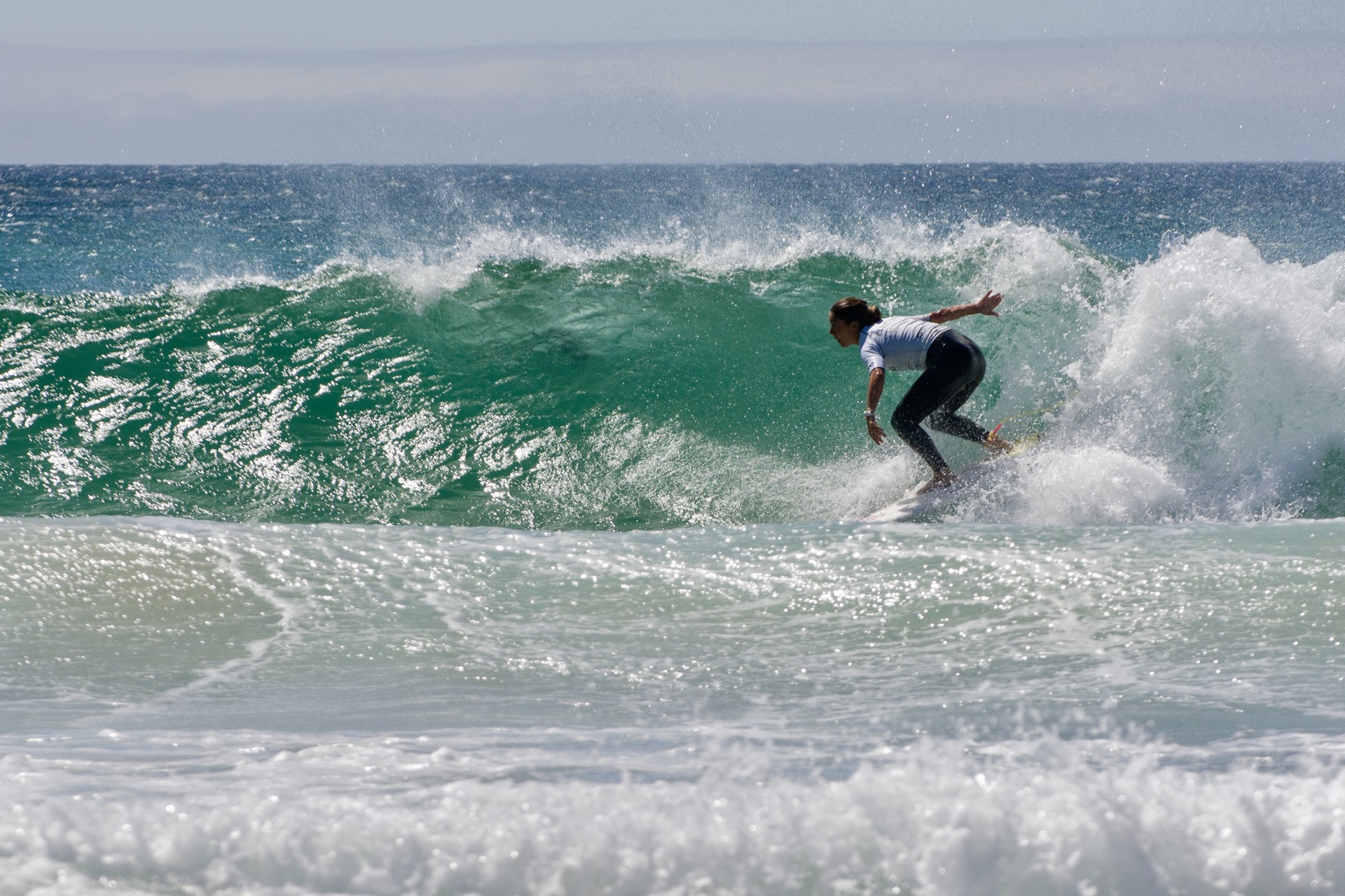 Espainiako surf-txapeldun berria da Garazi Sanchez