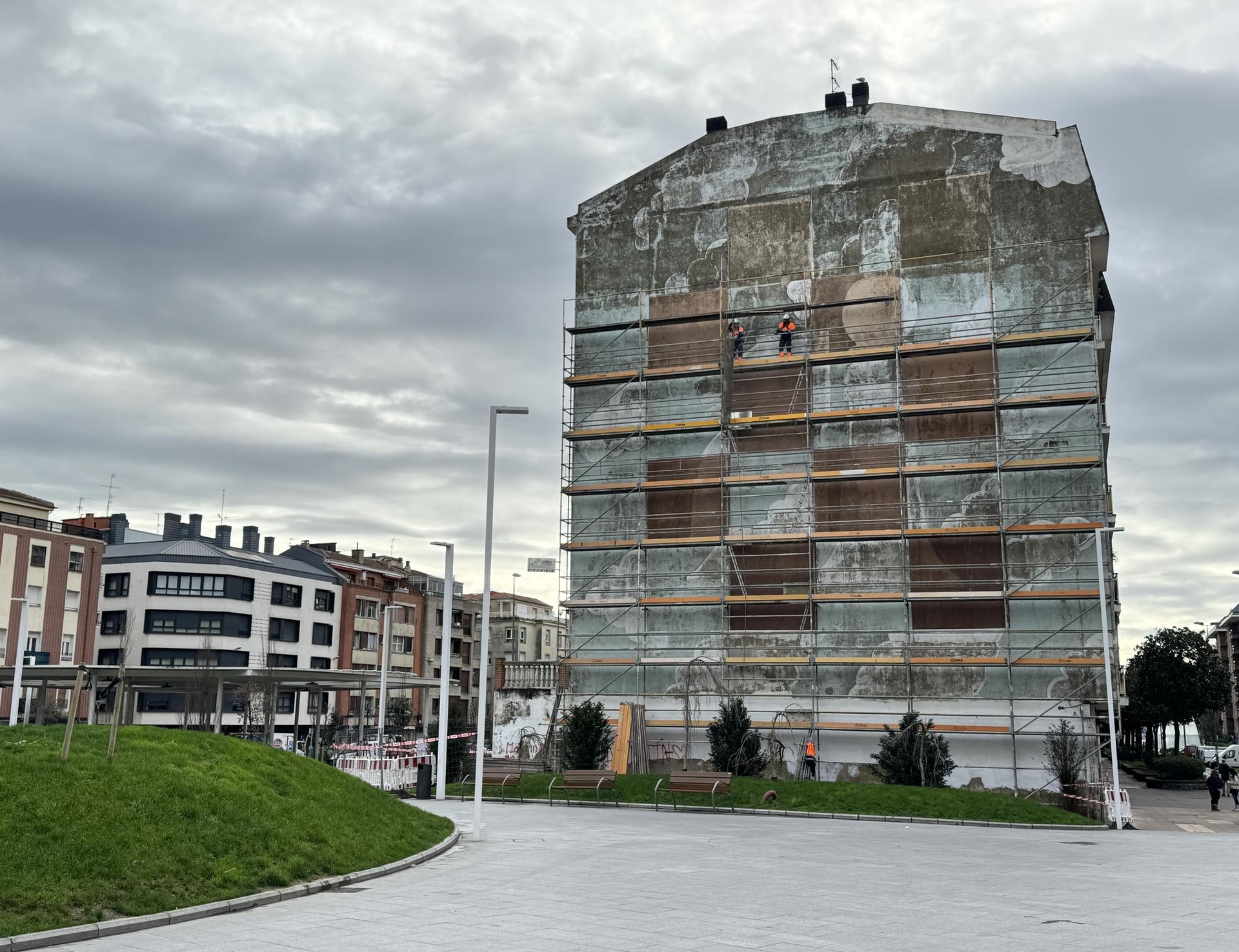 "Xake" horma-irudia ordezkatuko duen mural berriari bide emateko lanak abiatuko dituzte laster
