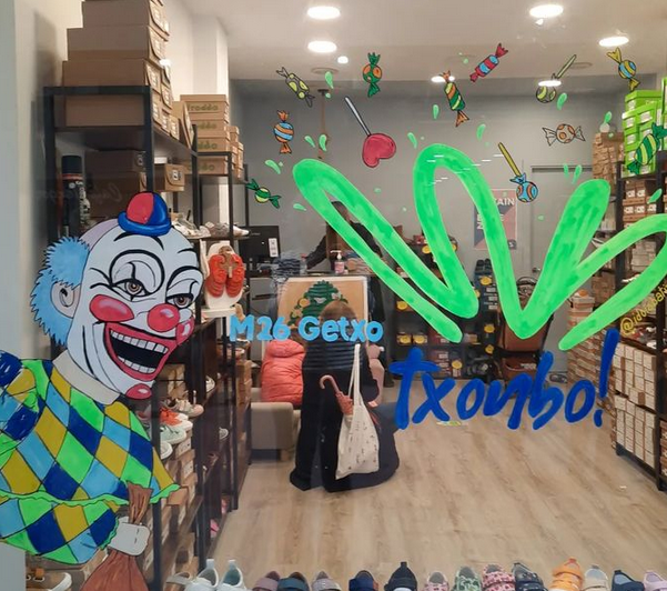 Algortako dendek ere 'txonbo' egin dute euskararen alde