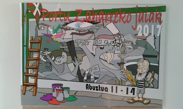 "Gernikako portua" lana izango da Algortako Portu Zaharreko jaien irudia