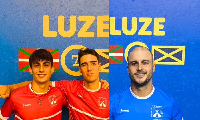 Kurenek omenaldia egingo die Nazioen Ligan arituko diren Sopelako pala-jokalariei