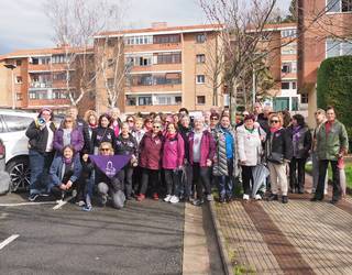 Berangoko emakumeek indarra aldarrikatu dute Martxoaren 8ko ospakizunetan