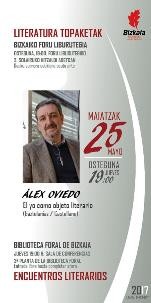 Literatura topaketak: Álex Oviedo