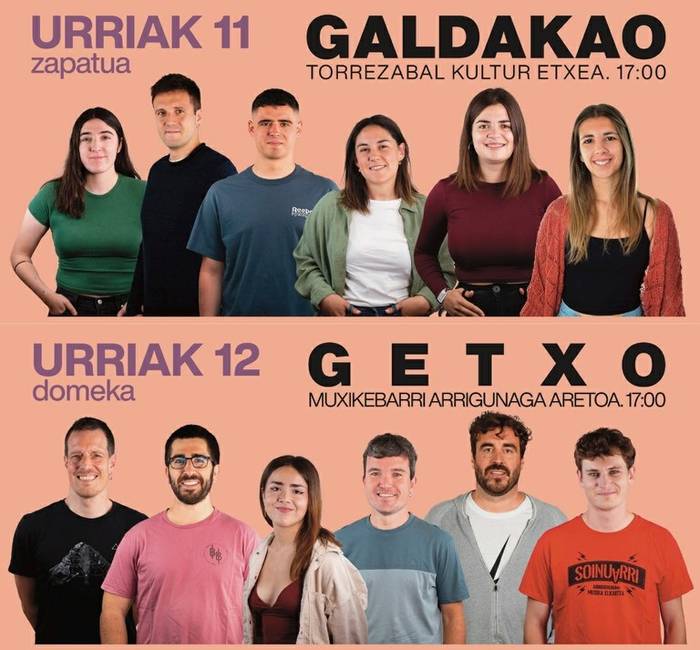Getxon eta Galdakaon izango dira Bizkaiko Bertsolaritza Txapelketako lehen faseko azken bi saioak