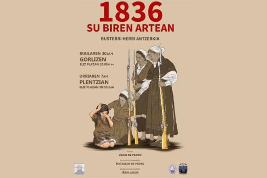 Antzerkia: "1836: Su biren artean"