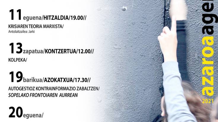 Uribe Kostako talde batzuek pandemian grabatutako diskoaren aurkezpena