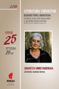 Literatura topaketak. Arantza Urretabizkaia