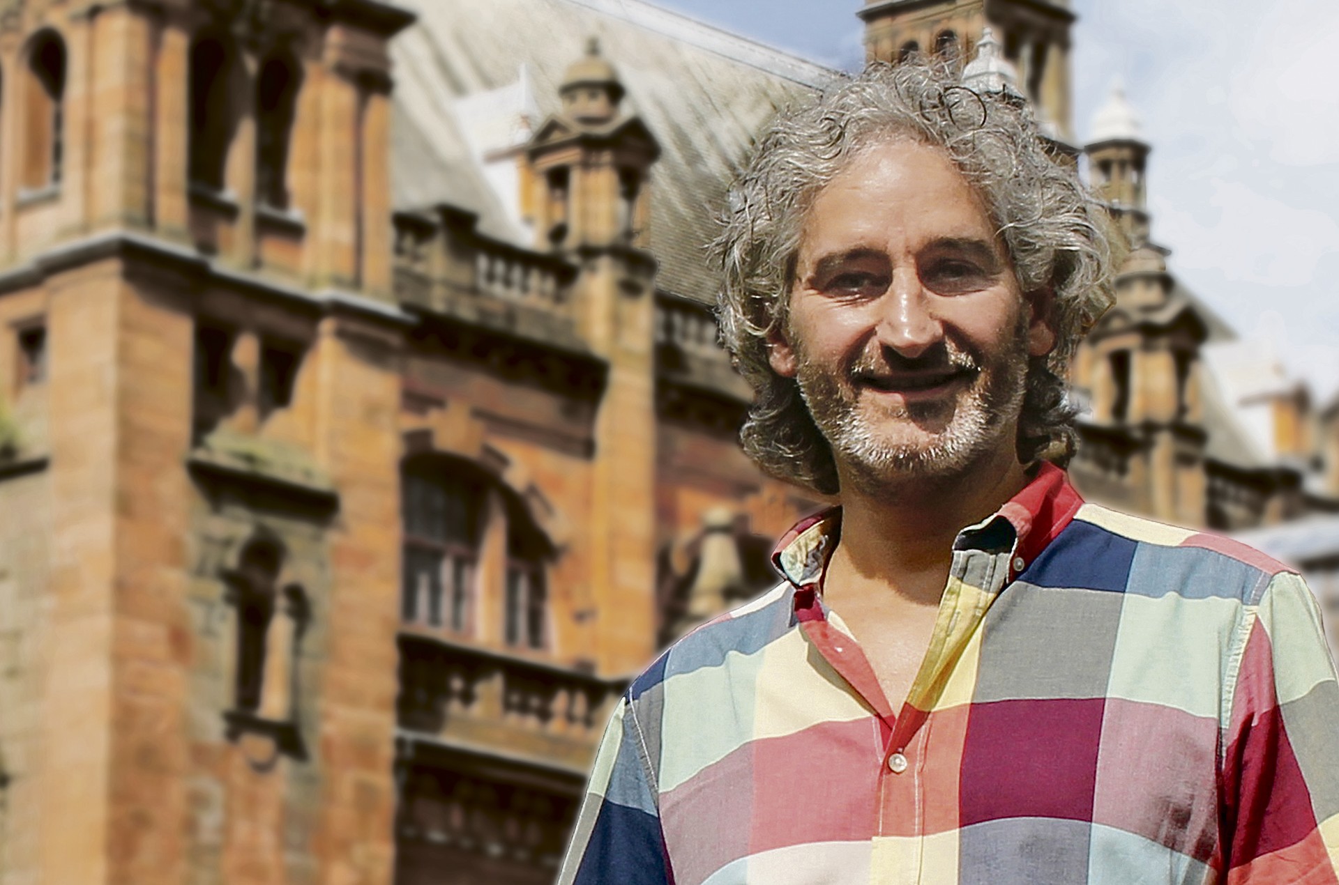 Iñigo Garrido Rey: "Arteari dioten  begiruneak  eraman ninduen Glasgowra"