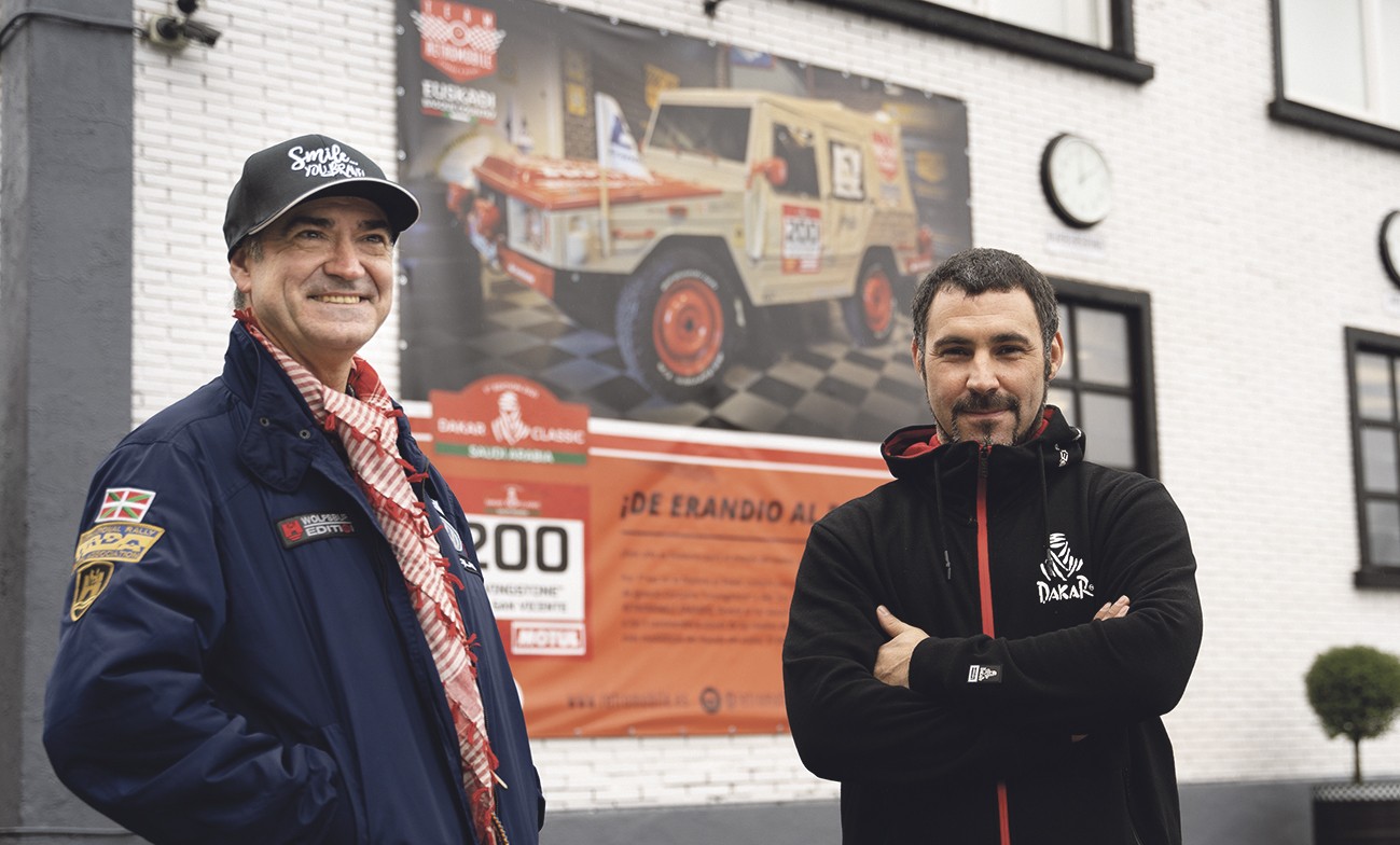 "Hiru mirari gauzatu ditugu Dakar horretan"